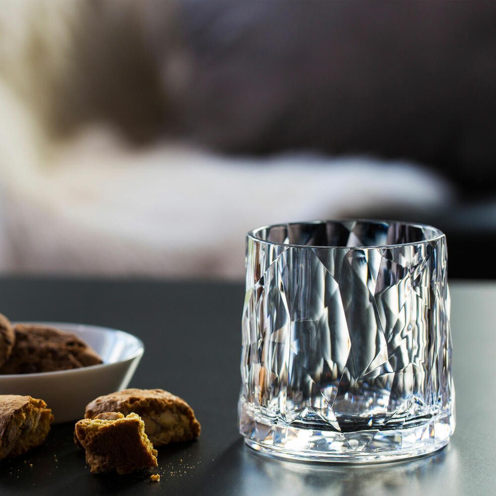 KOZIOL Tumbler-Glas Superglas 2er-Set Club No. 2 250 ml, 2-tlg., Superglas (Kunststoff), extrem bruchfest