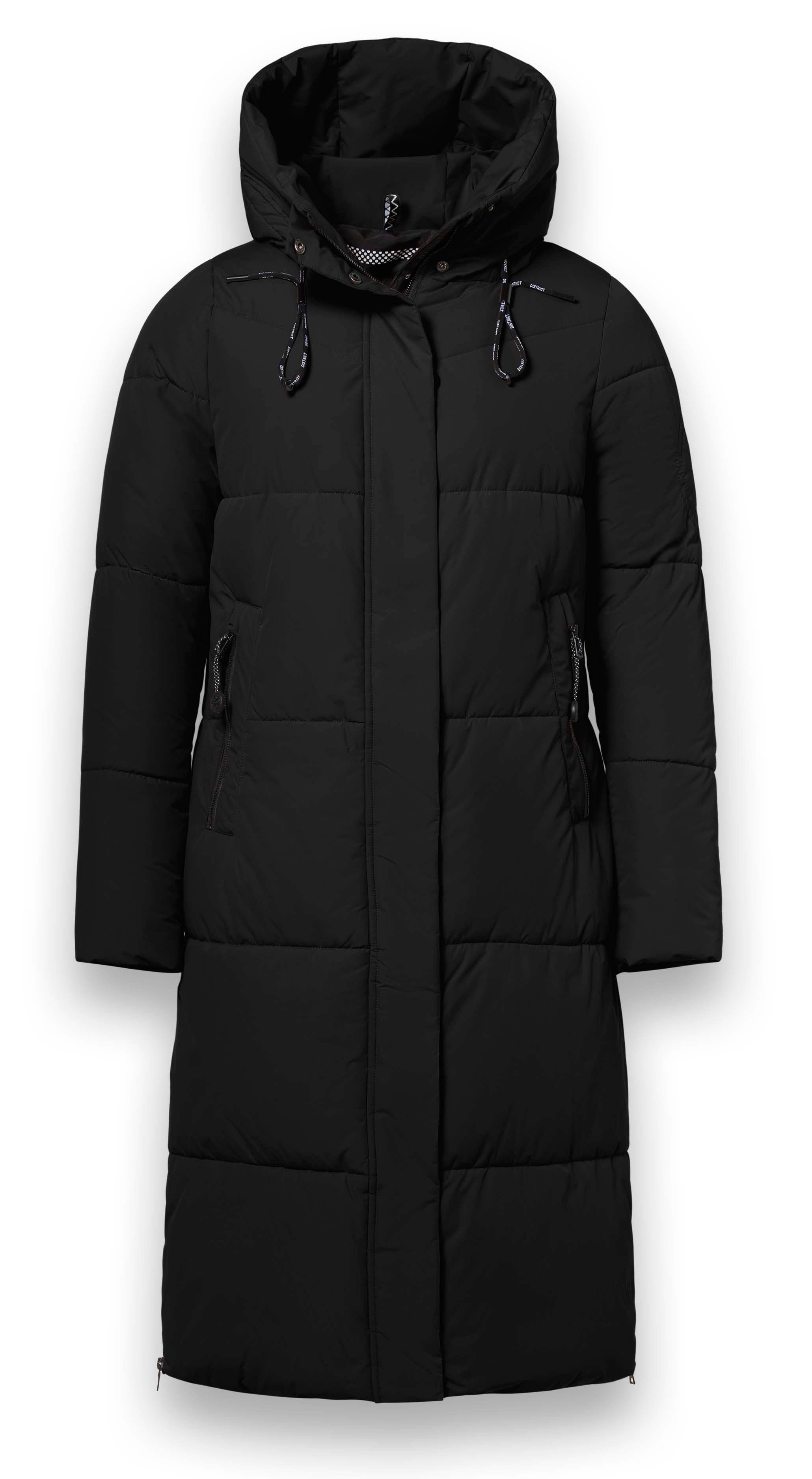 District Steppmantel Dumbbell (wasserabweisend) schwarz Damen günstig online kaufen