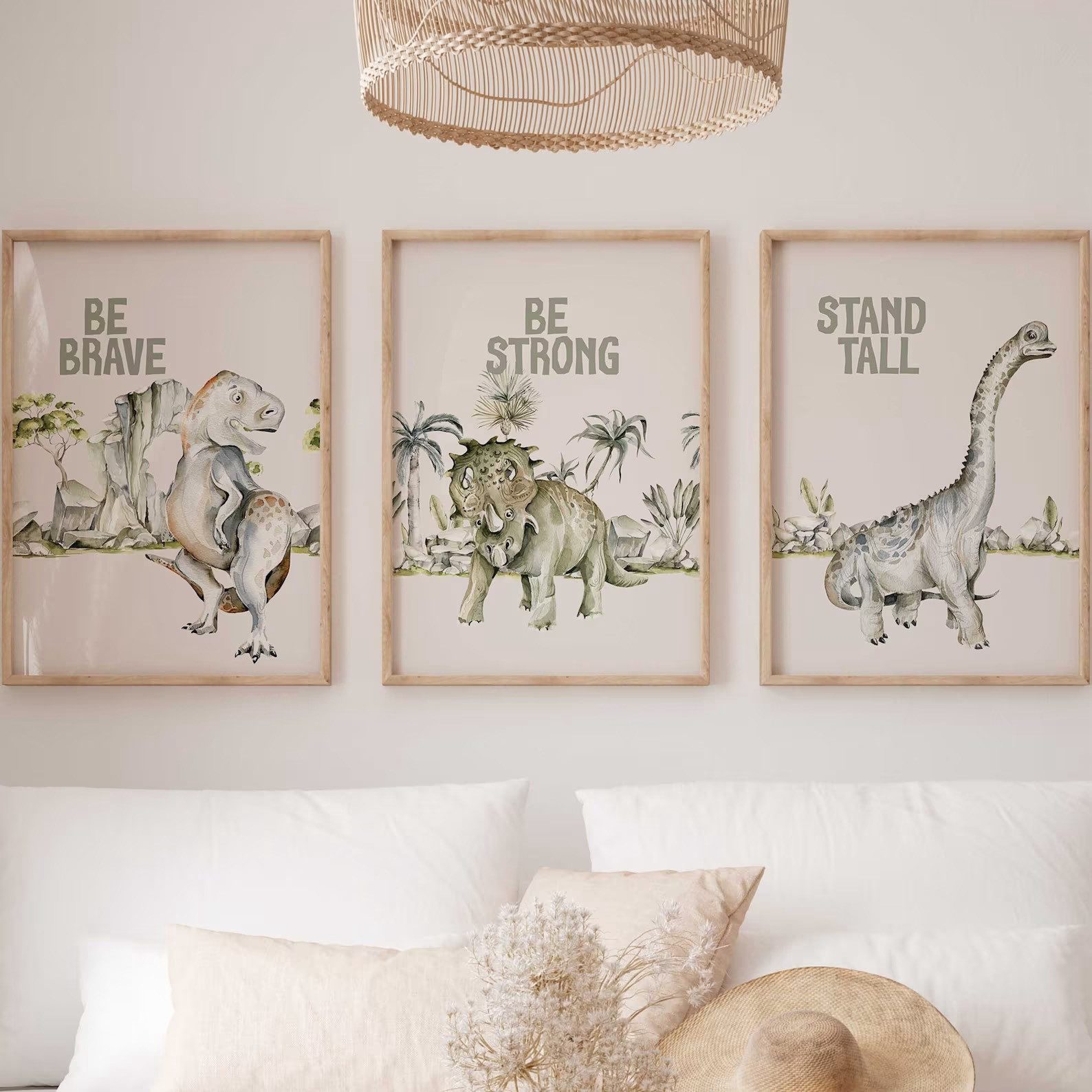 Poster Dinosaurierwelt 3er Set P804