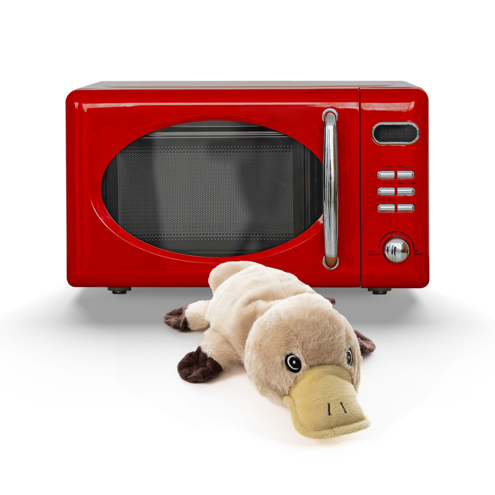 Habibi Plush Wärmekissen Habibi Premium Wärmetier Stofftier 1964 Schnabeltier hellbraun