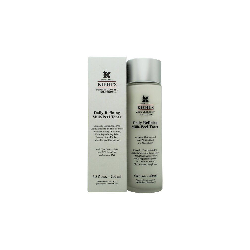 Kiehls Gesichtspeeling Kiehl's Daily Refining Milk-Peel Toner 200 ml