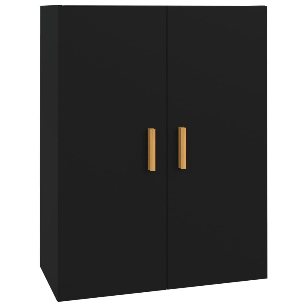 vidaXL Hängeschrank Hängeschrank Schwarz 69,5x34x90 cm günstig online kaufen