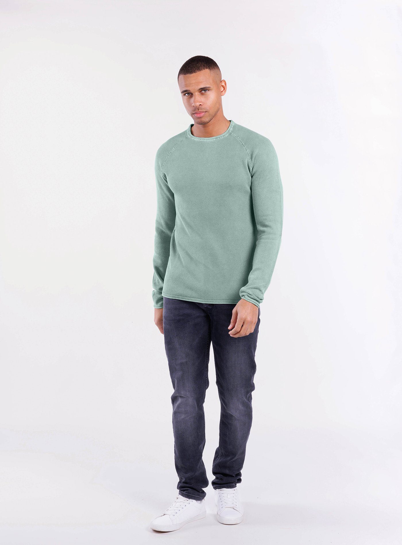 Key Largo Rundhalspullover MST THOMAS round neck (1-tlg) günstig online kaufen