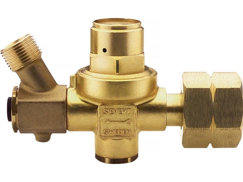 Druckregler SIEVERT 309345 Propankleindruckregler ohne Manometer 4 bar 12 kg/h W