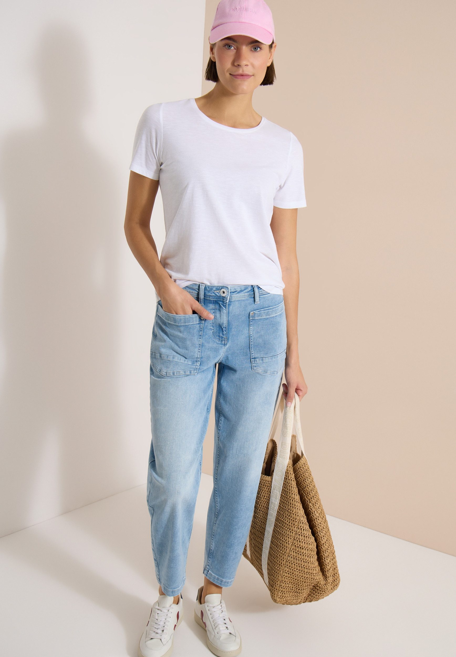 CECIL Weite Jeans Style TOS Scarlett BARREL Ligh – Bild 5 von 5