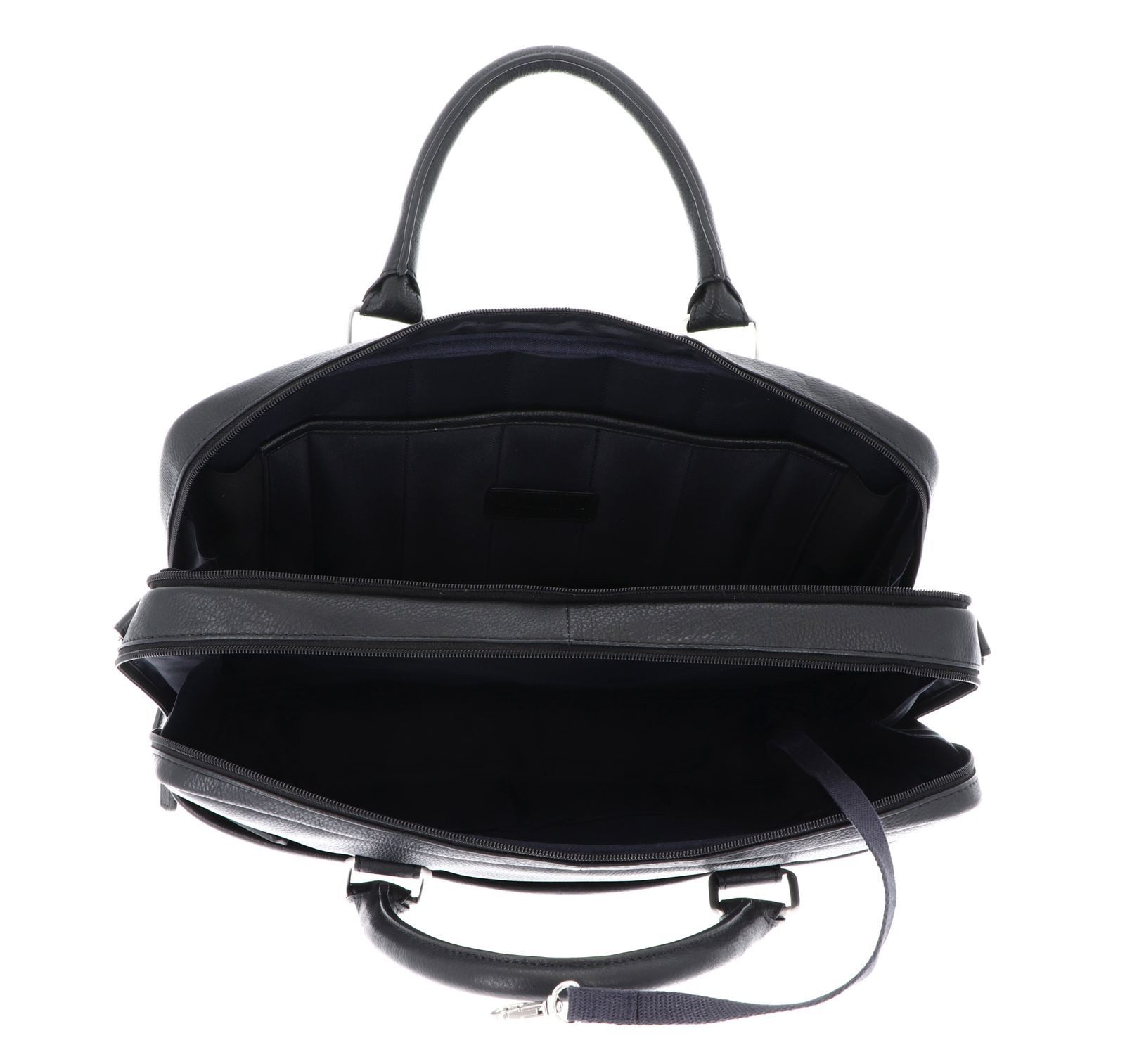 Leonhard Heyden Henkeltasche Zipped Briefcase 2 Compartments (Set, 2-tlg), aus echtem Leder