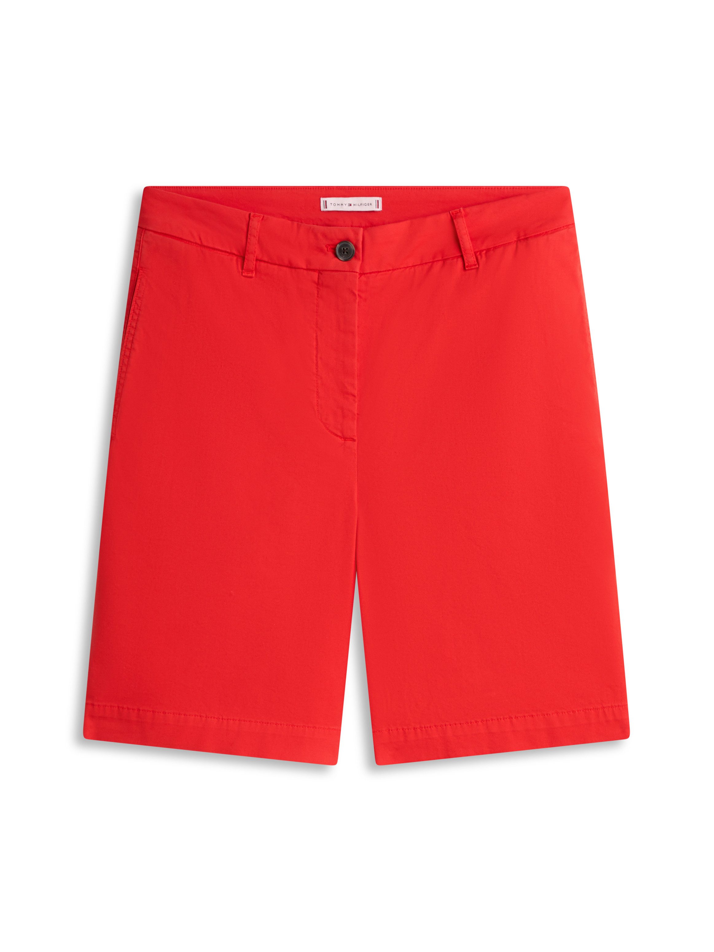 Tommy Hilfiger Chinoshorts CO GMD BLEND CHINO SHORT mit geknöpften Gesäßtaschen, Regular Fit – Bild 4 von 5