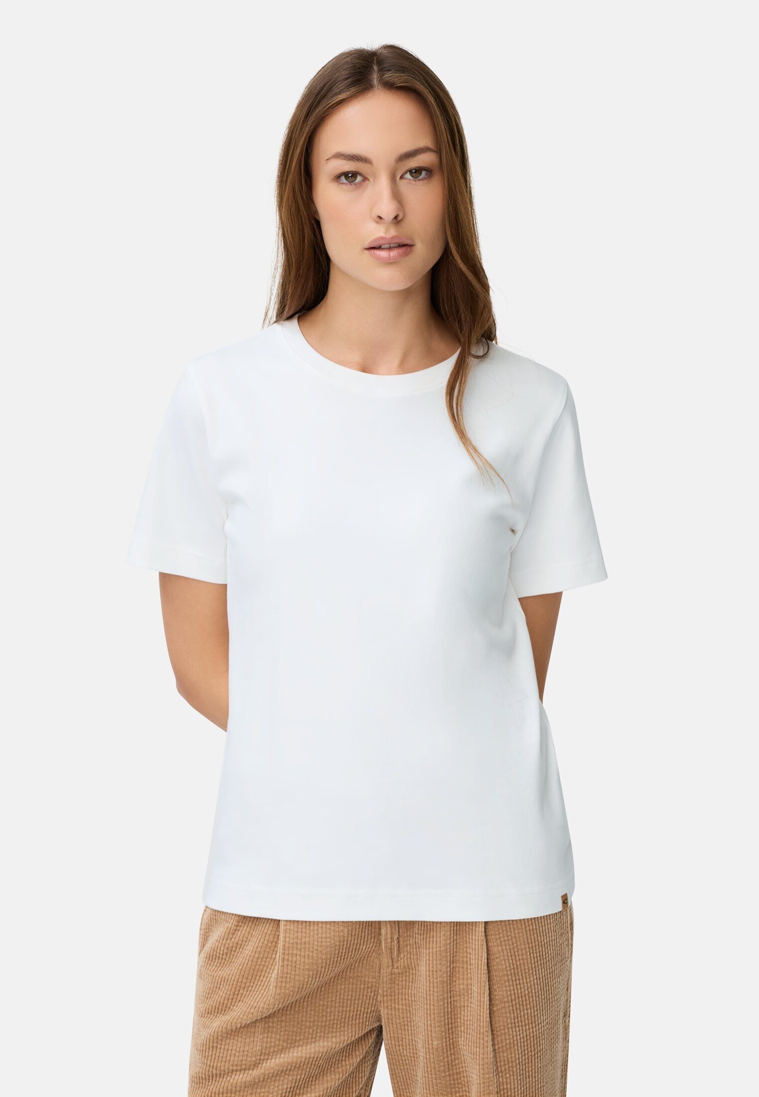 camel active T-Shirt aus reiner Baumwolle günstig online kaufen