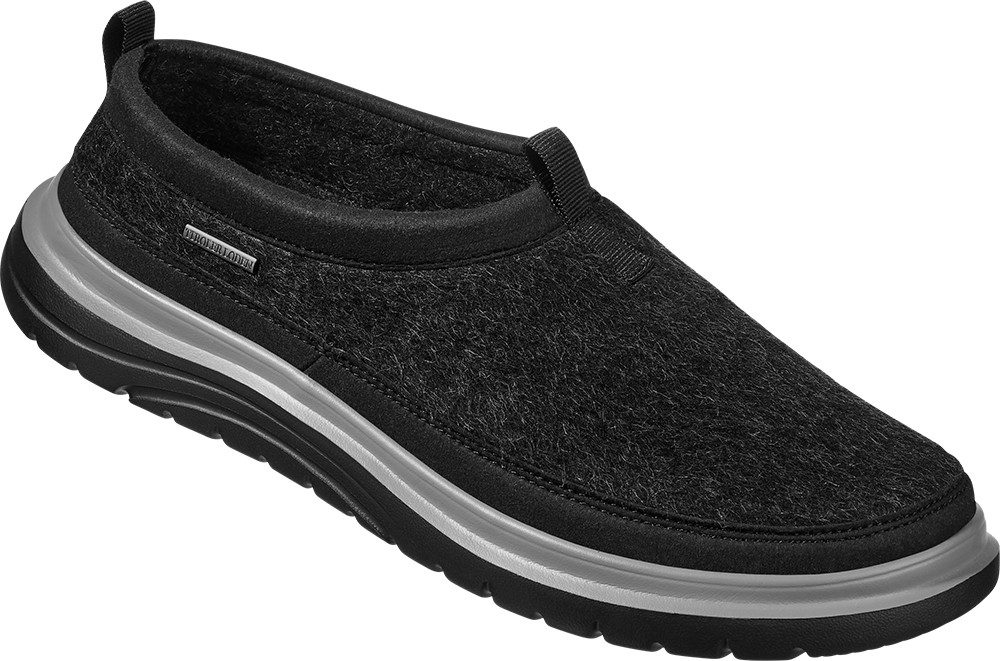 Tiroler Loden Merino-Schurwollen Hausschuh rutschfeste, flexible Laufsohle