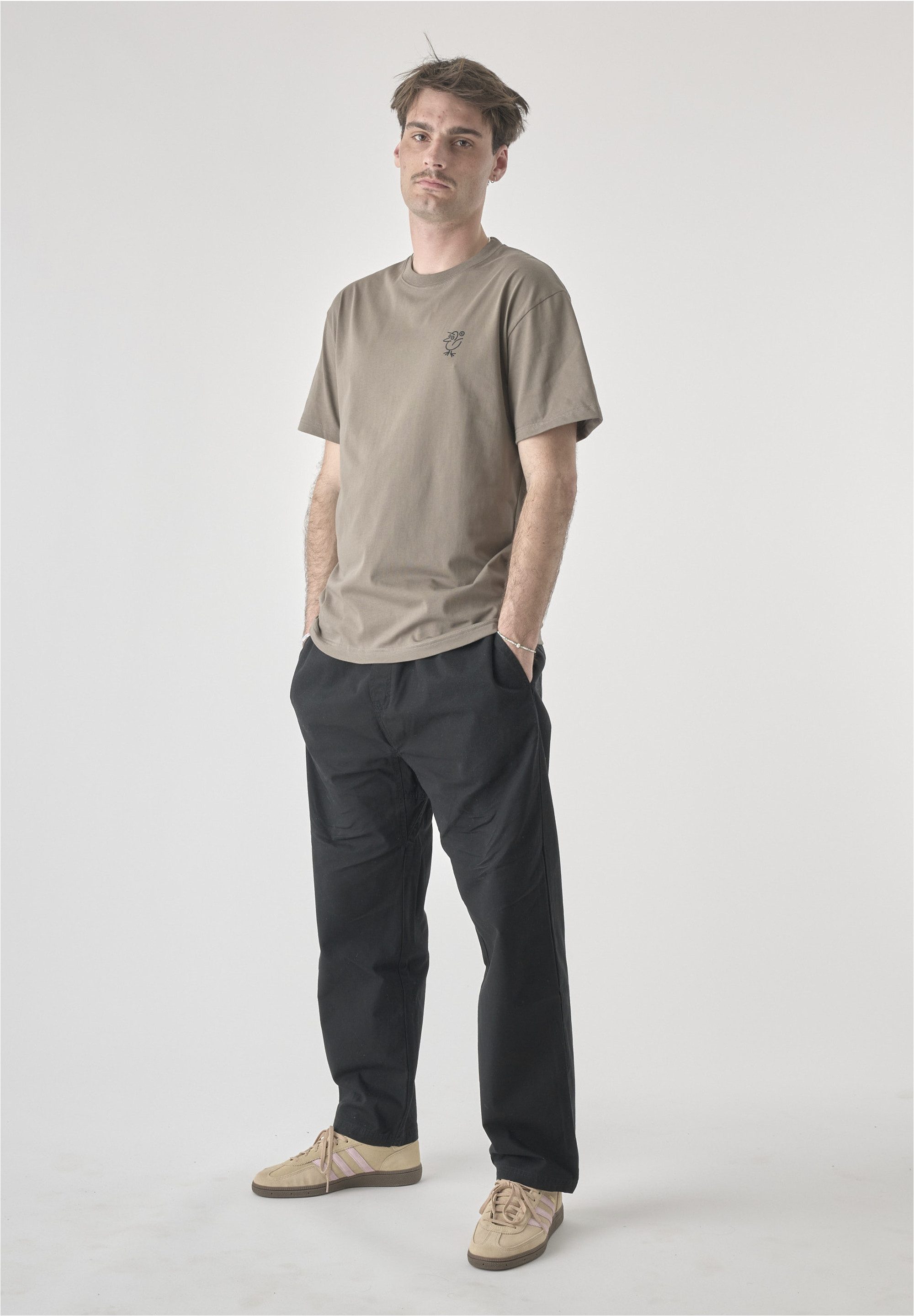 Cleptomanicx T-Shirt Sketch Gull mit lockerem günstig online kaufen