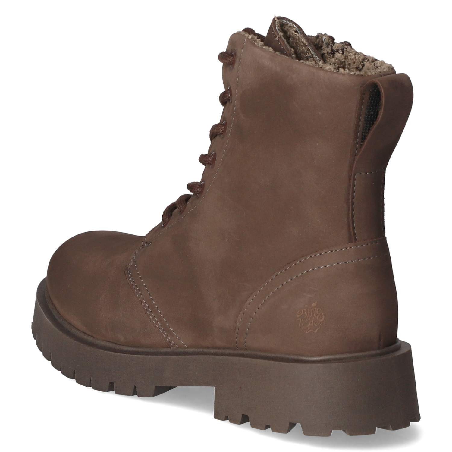 Apple of Eden Apple of Eden GENEVE 5 Damen Rauleder brown Winterstiefel