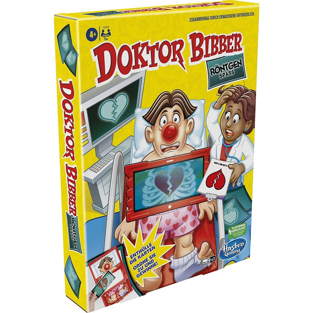 Hasbro Spiel, »Doktor Bibber Röntgen Spaß«