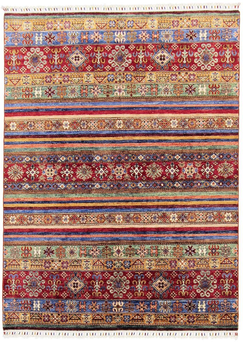 Orientteppich Arijana Shaal 154x210 Trading, Nain Höhe: Orientteppich, 5 mm rechteckig, Handgeknüpfter