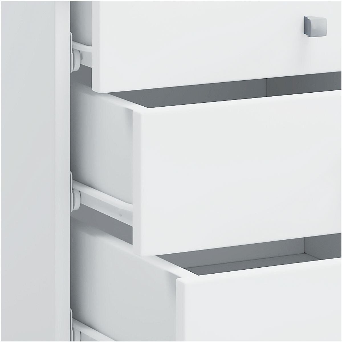 VCM Container Lona Schubladen mit weiß 3 und Utensilo 1