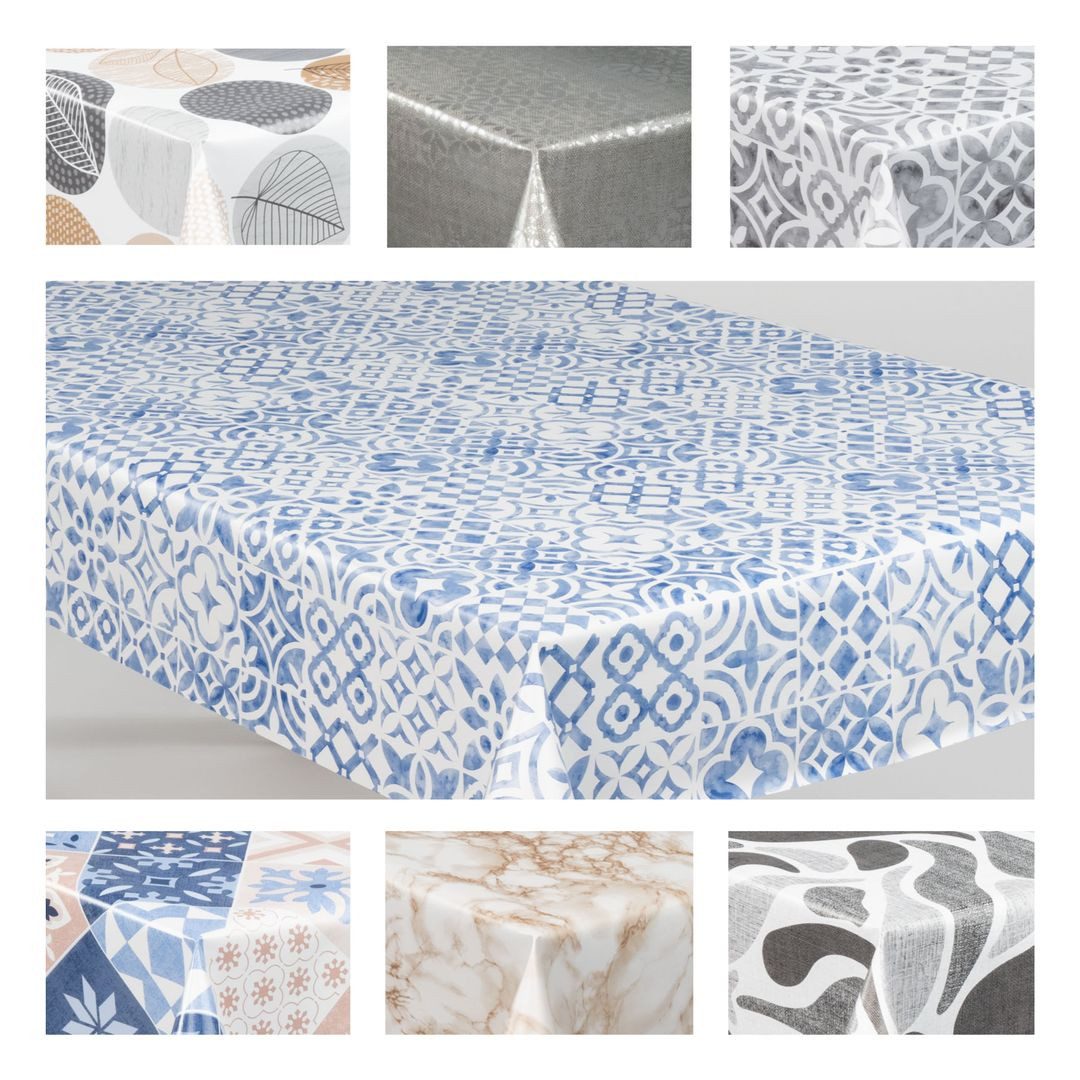 laro Tischdecke laro Wachstuch-Tischdecke Wachstischdecke Gartentischdecke günstig online kaufen