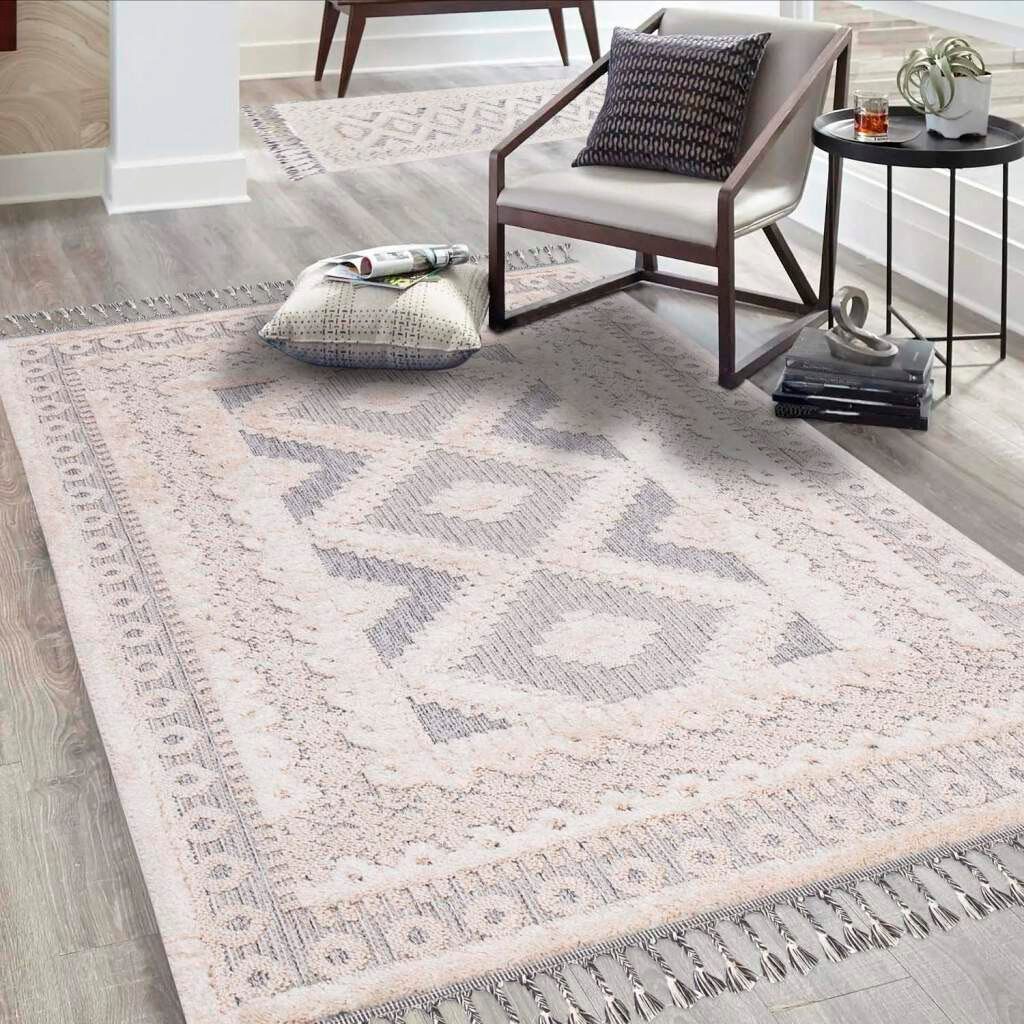 Carpet City Hochflor-Teppich Valencia 730, rechteckig, günstig online kaufen