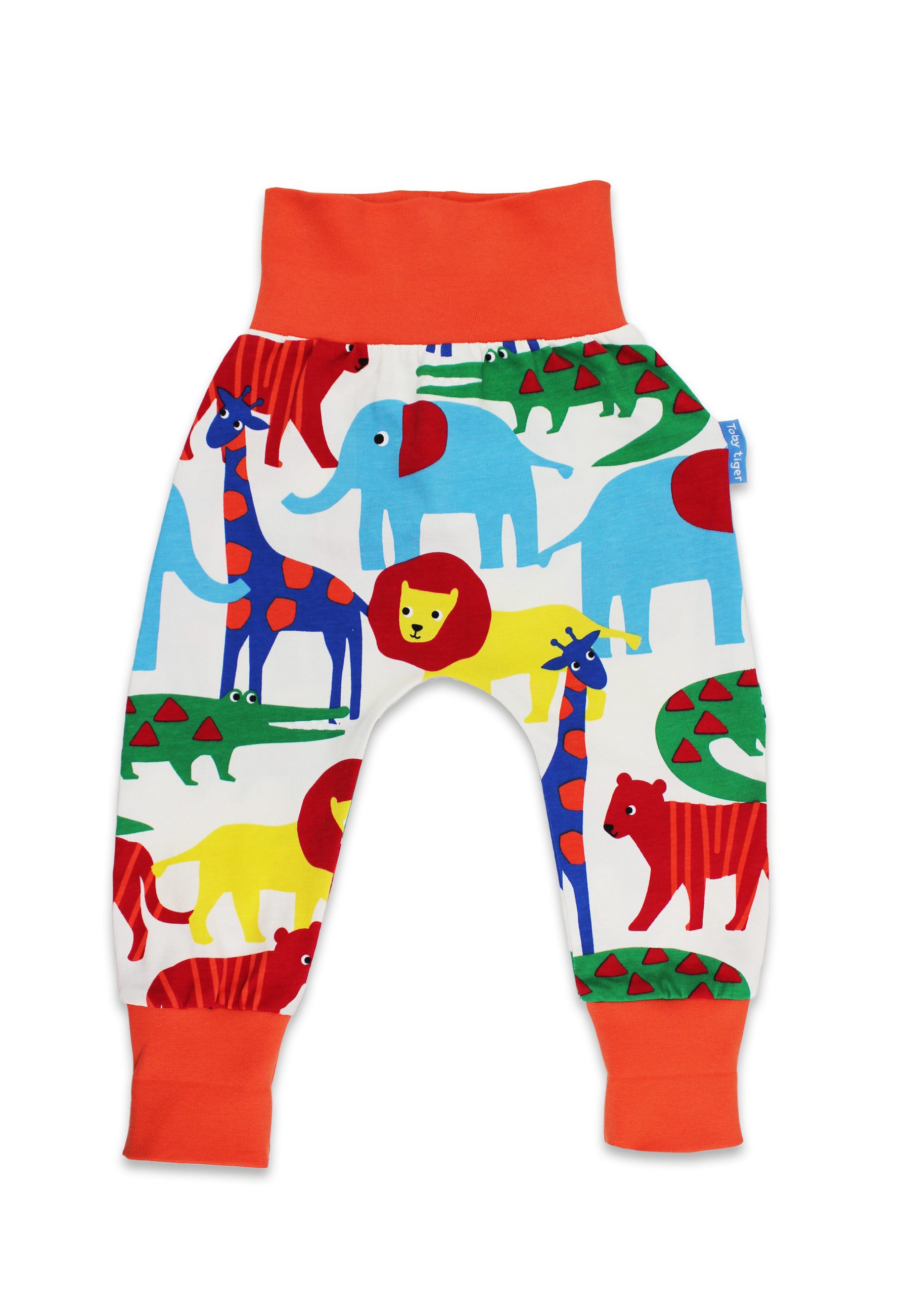 Toby Tiger Schlupfhose Hose mit Safari Print