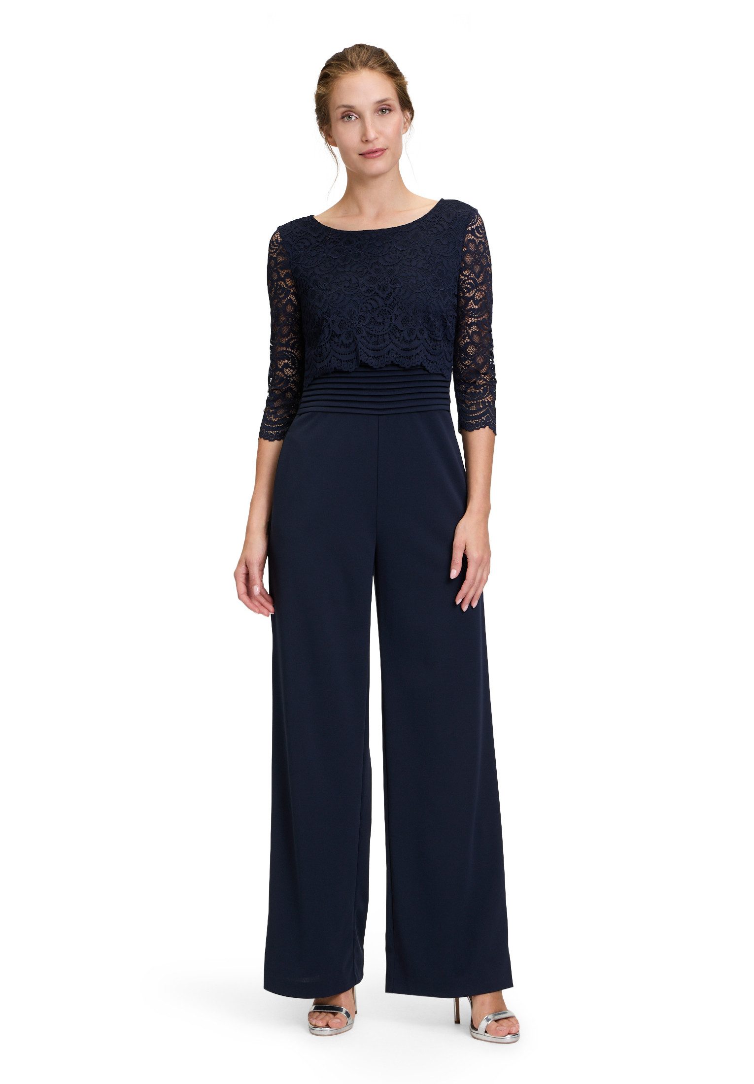 Vera Mont Overall Damen Jumpsuit mit Spitze (1-tlg) Spitze günstig online kaufen