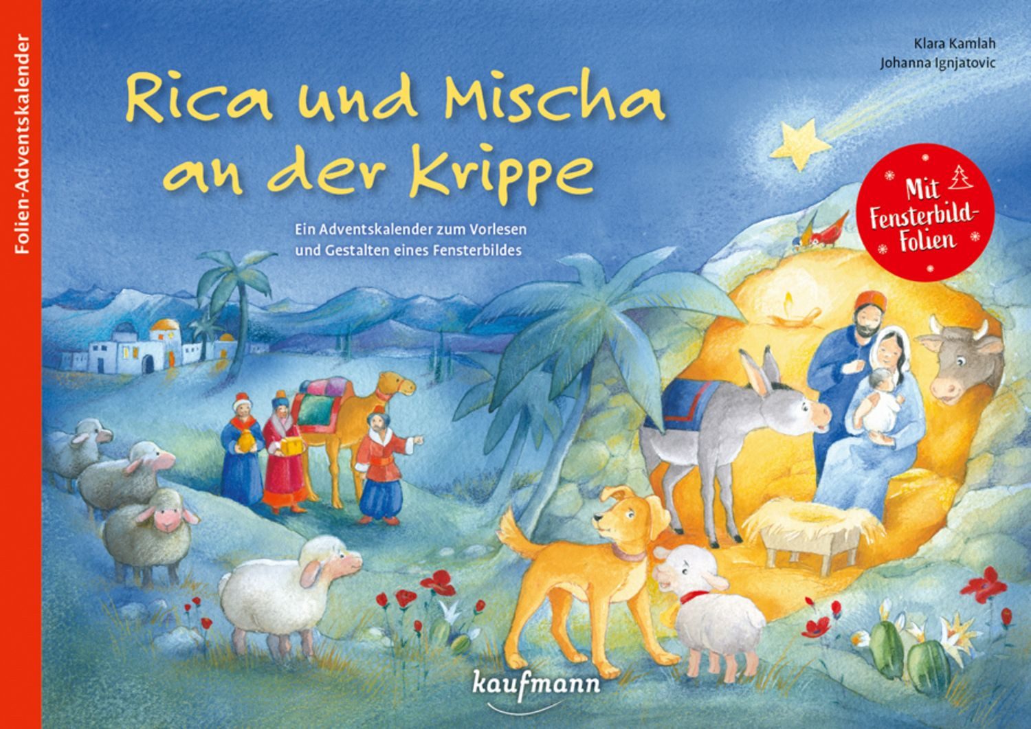 Rica und Mischa an der Krippe / Klara Kamlah