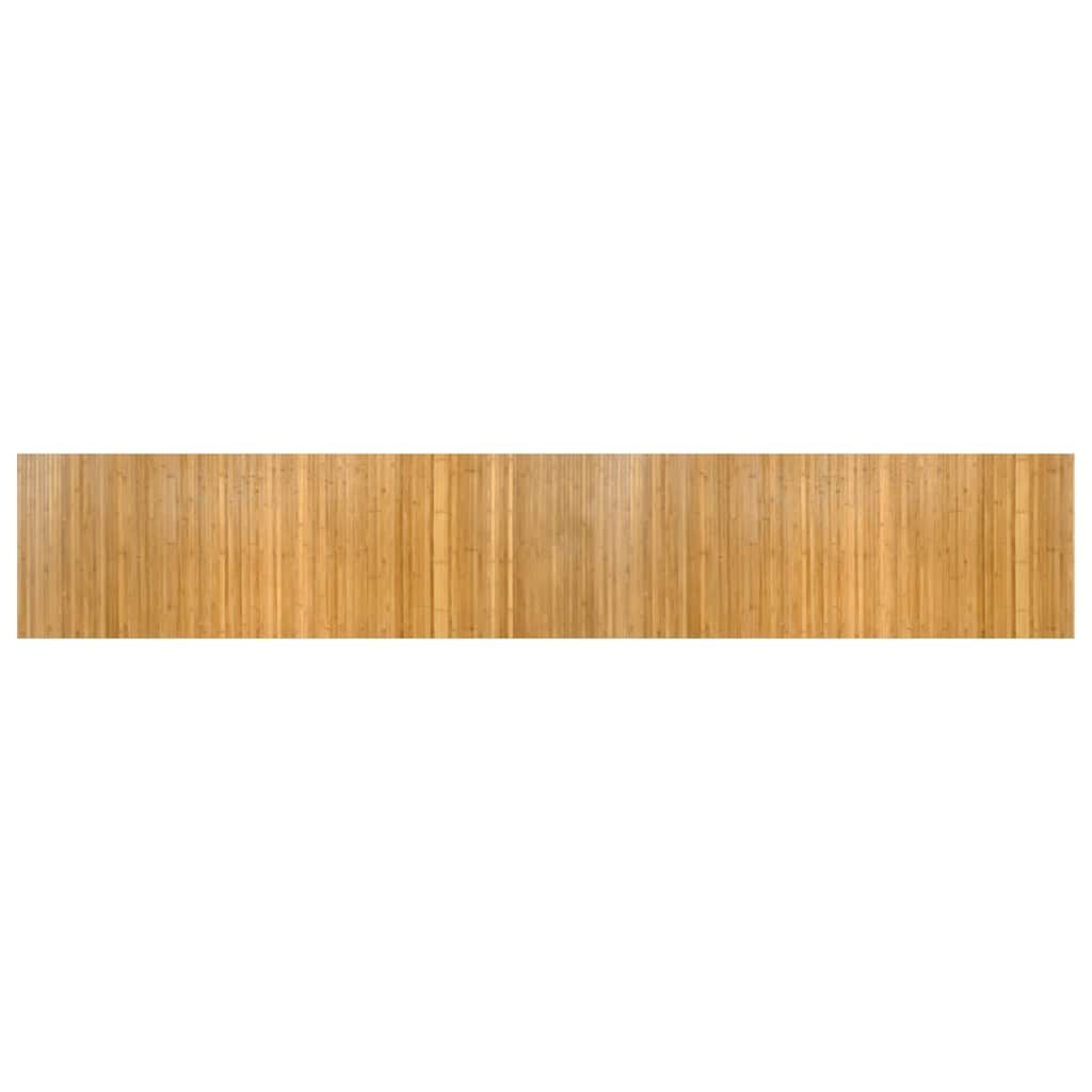 Teppich Teppich Rechteckig Natur 60x400 cm Bambus