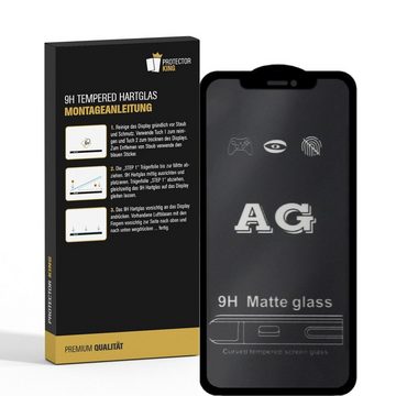 Protectorking Schutzfolie 2x 9H Panzerglas für iPhone 13 ANTI-REFLEX MATT Entspiegelt Panzerfoli, (2-Stück), ENTSPIEGELT