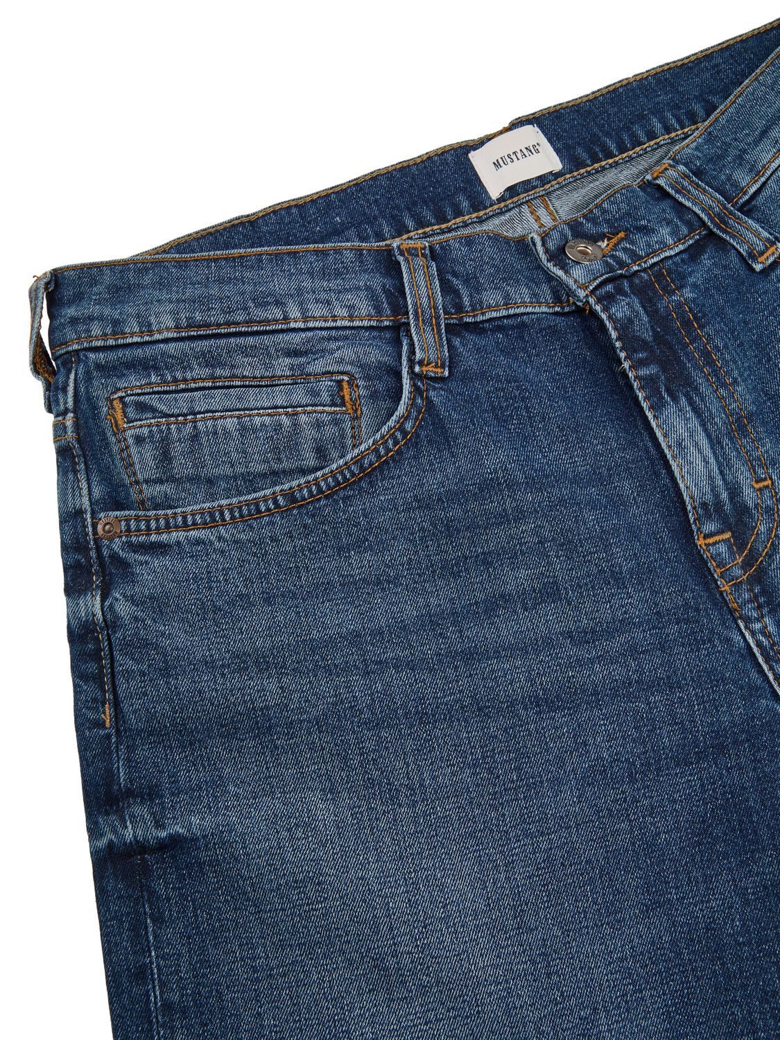 MUSTANG Bootcut-Jeans Herren Jeanshose Oregon Boot Cut Denim Hose mit Stretch – Bild 3 von 4