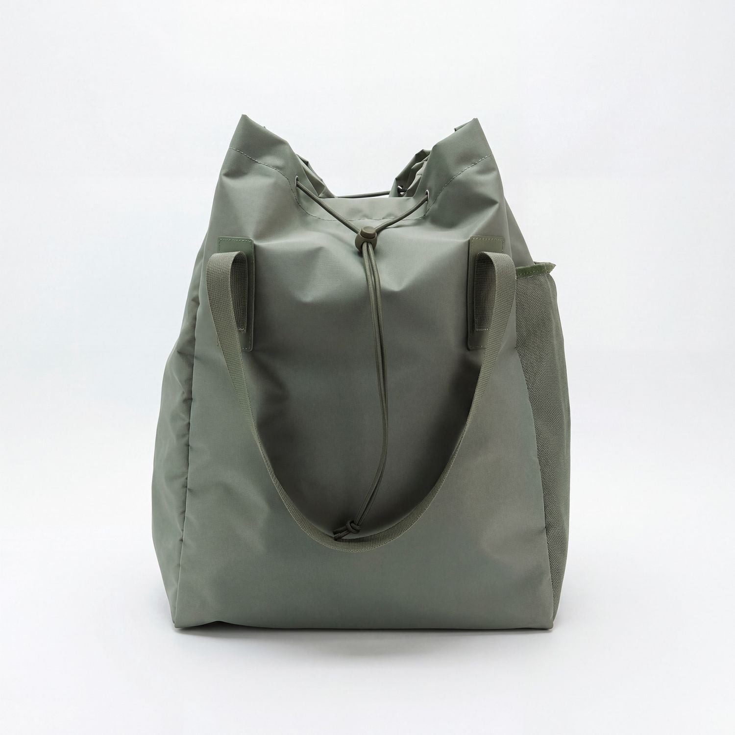Tragetasche Shopper mit Zuziehband (grün)