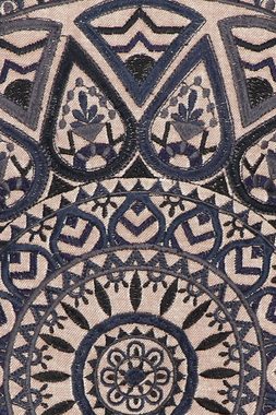 Marrakesch Orient & Mediterran Interior Pouf Arabisches Bodenkissen Aziza 55cm, Sitzkissen, Sitzpouf, Handarbeit