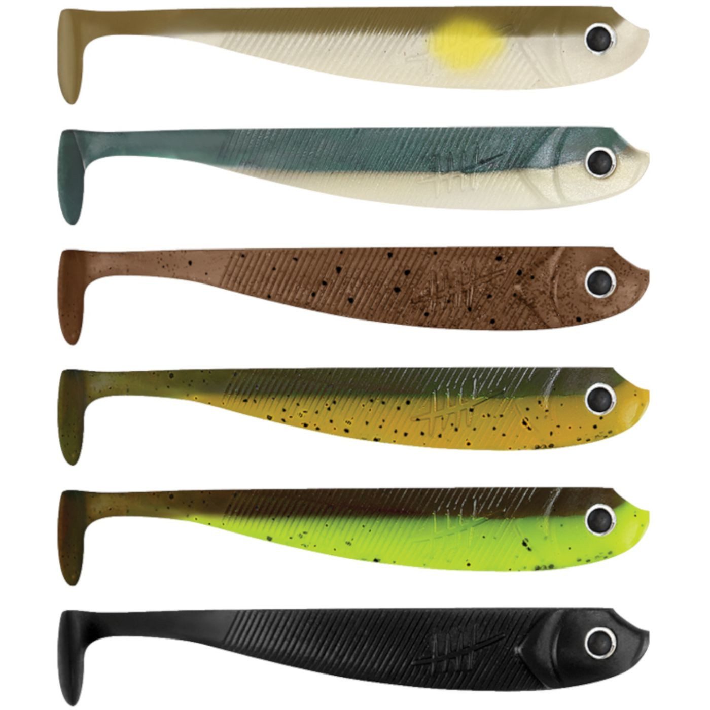 Kunstköder Lieblingsköder Gummiköder 5cm - 6 Gummifische