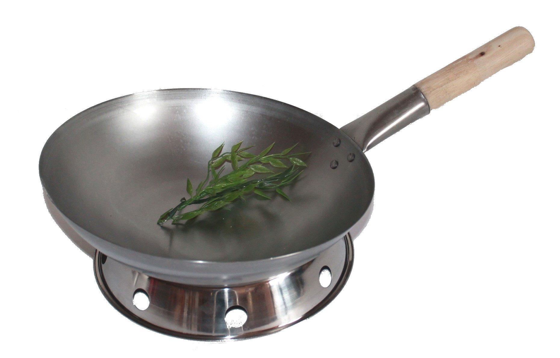 AAF Nommel Wok Wok Ring Ringhalterung, Edelstahl, Hitzebeständig