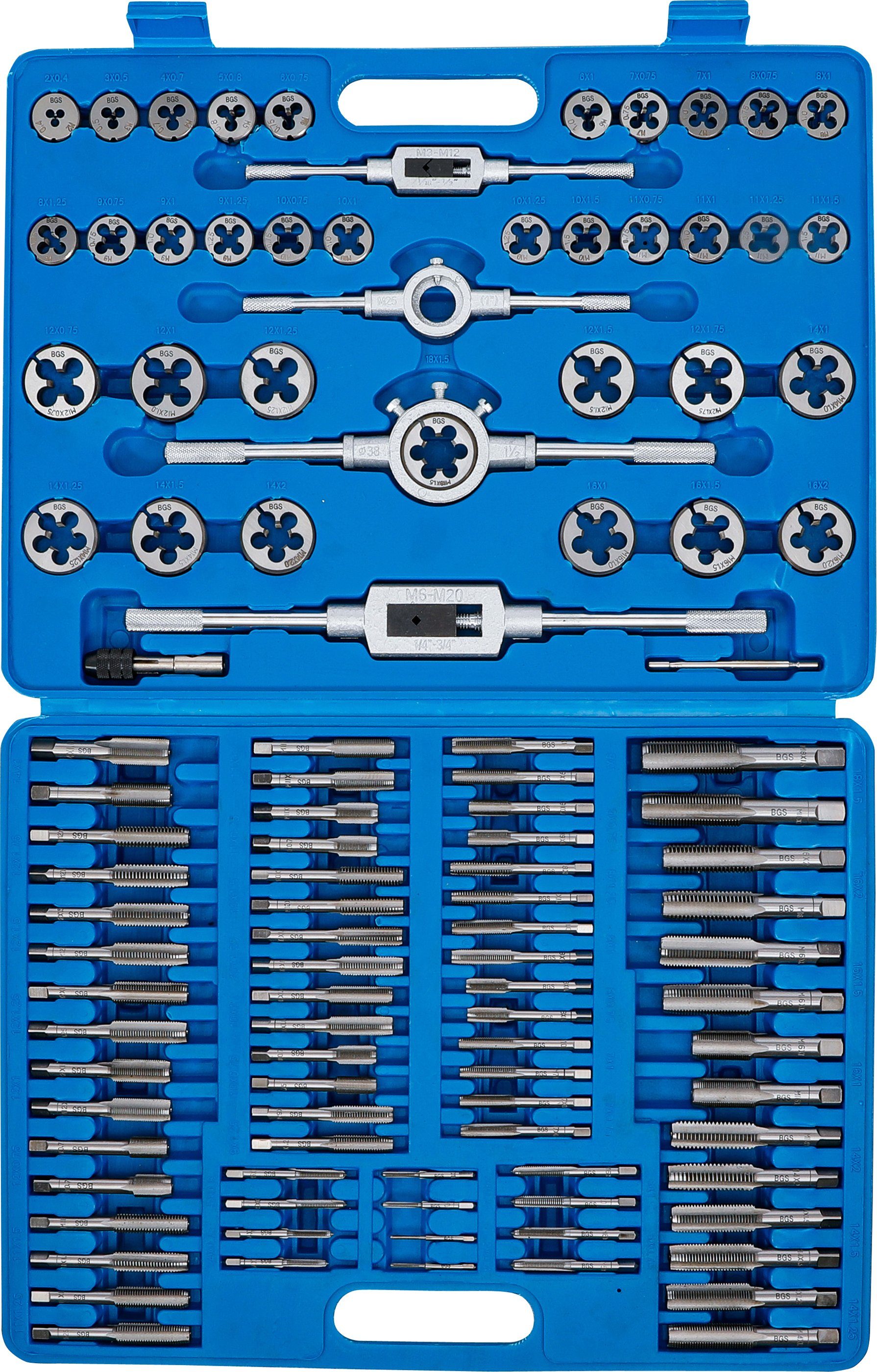 Gewindeschneider Gewindeschneid Satz M2 - M18 110-tlg.