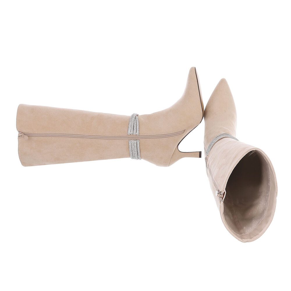 Ital-Design Damen Elegant High-Heel-Stiefel (87108681) Pfennig-/Stilettoabs günstig online kaufen