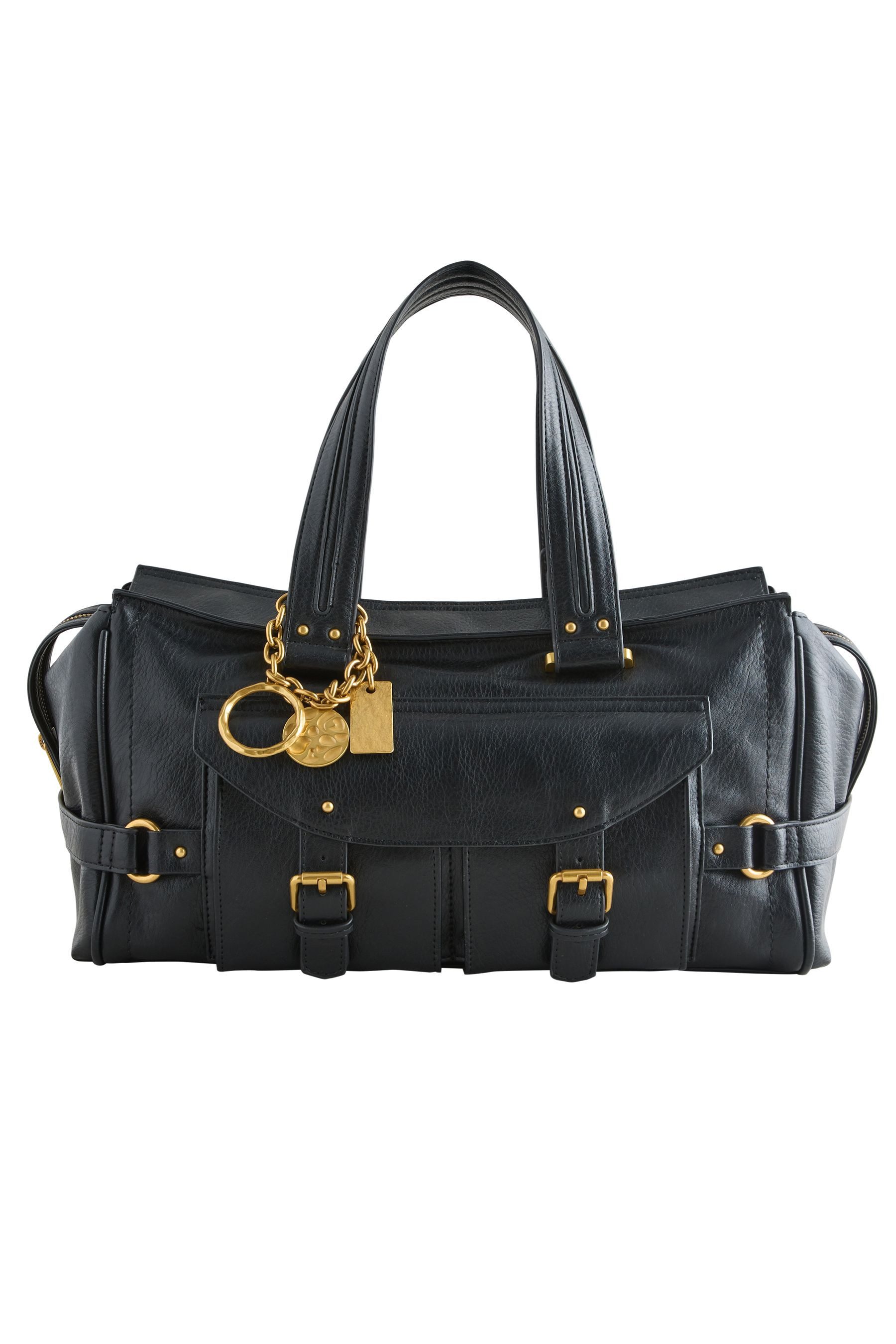 Next Handtasche Handtasche mit Schnalle und Anhänger (1-tlg)