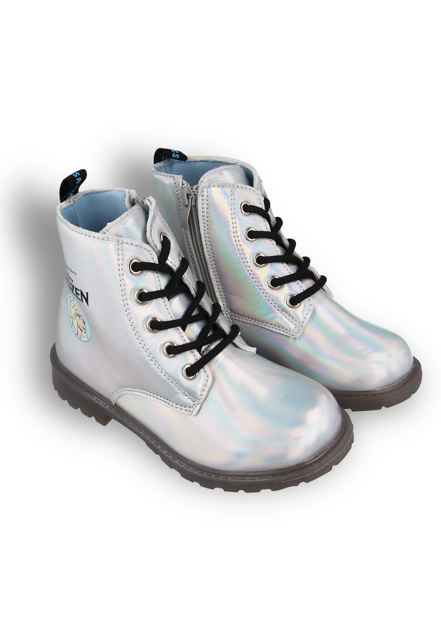 Kids2Go Kids2Go Frozen Boots mit Reißverschluss seitlichem Lichtern Licht Außensohle und in Stiefel der
