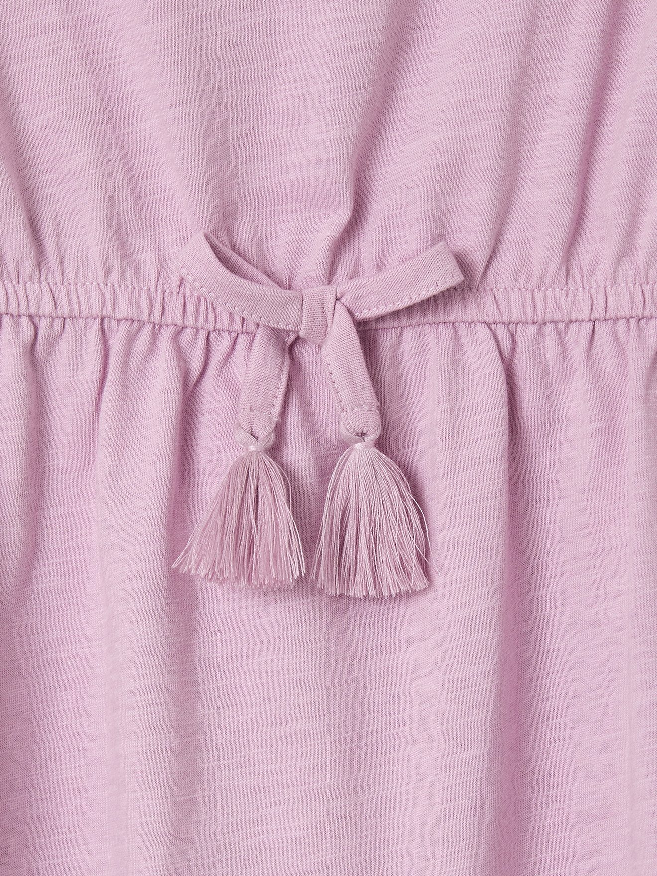 vertbaudet Minikleid Mädchen Kleid mit Lochstickerei Lochstickerei