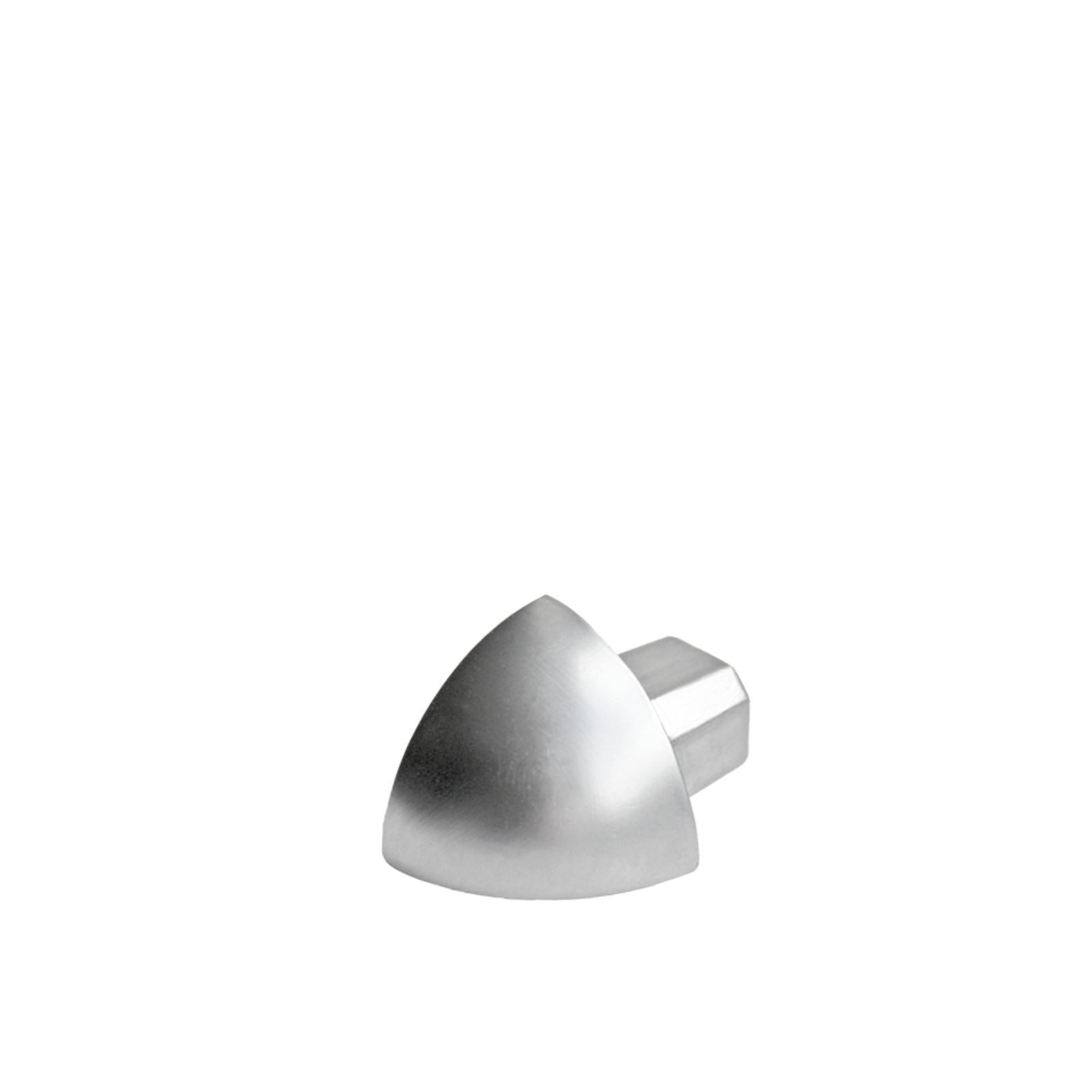 Dural GmbH Profil 1 Stück Außenecke DURAL Durondell DRE 80-Y ECO natur H=8 mm, unbehandelt (natur), silber, für Viertelkreisprofil, Fliesen