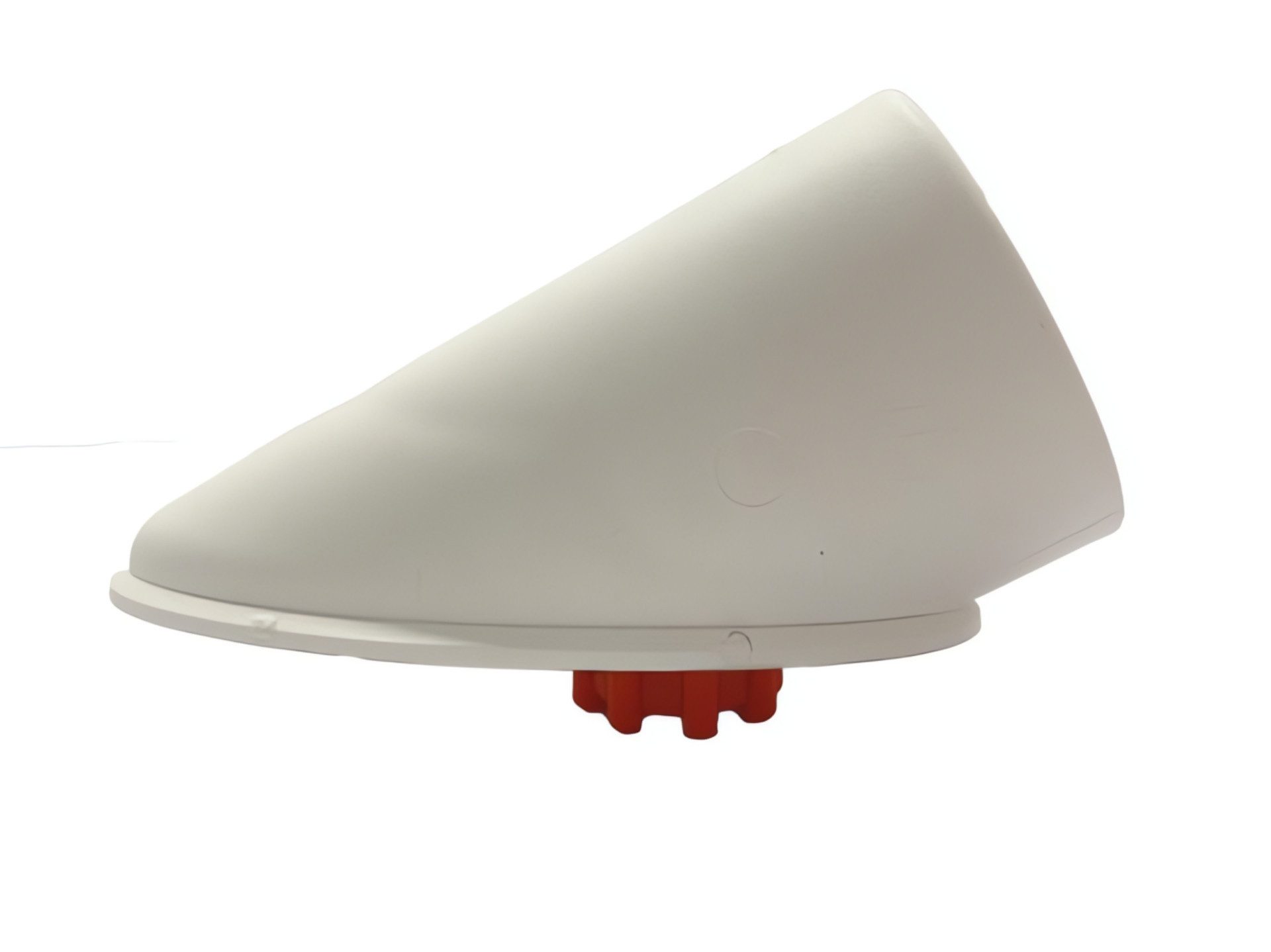 MWH Abdeckkappe Tischfußkappe 47mm x 31mm weiß mit Höhenversteller