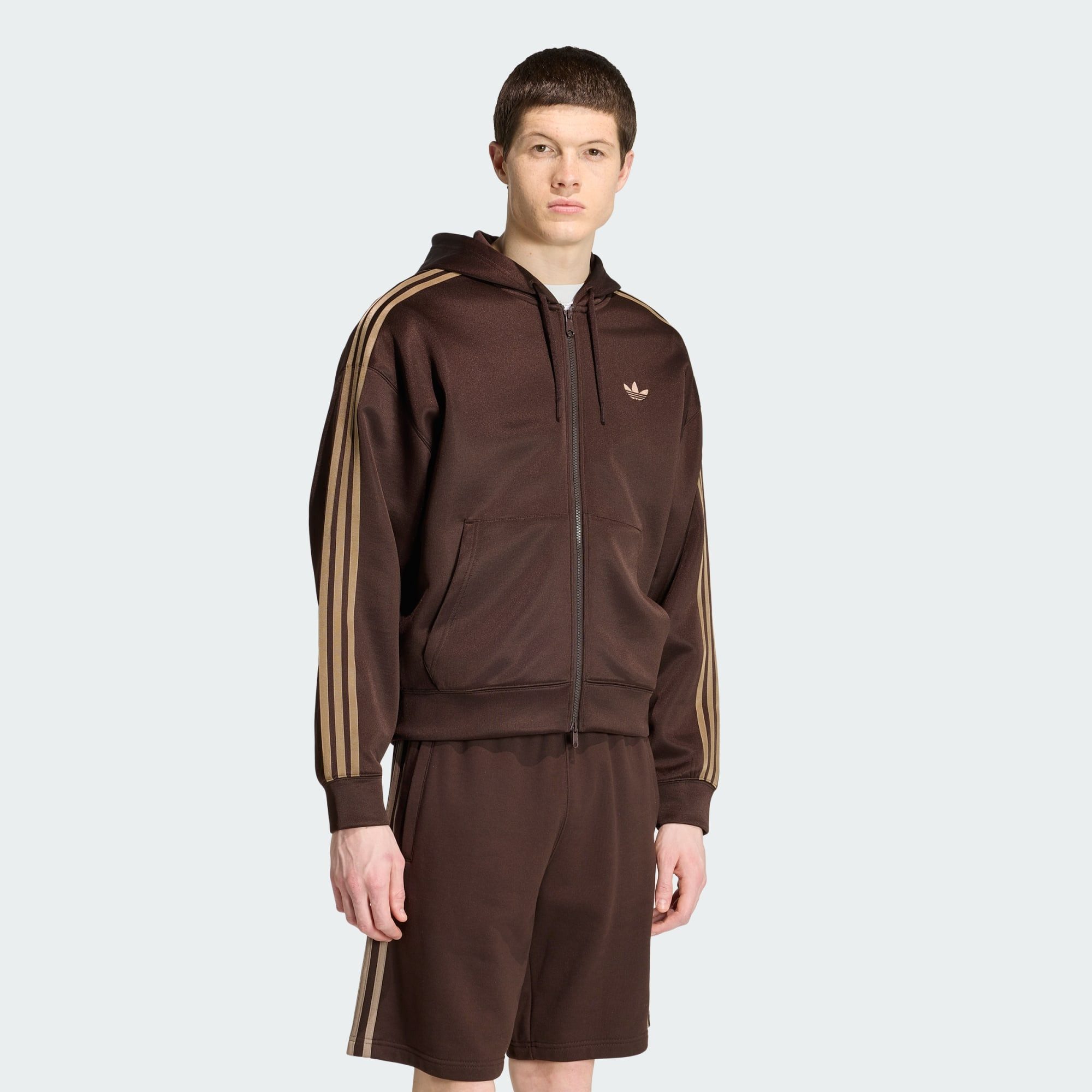 adidas Originals Funktionsjacke ADIDAS ADICOLOR SPACER OVERSIZED KAPUZENJACKE (1-St)