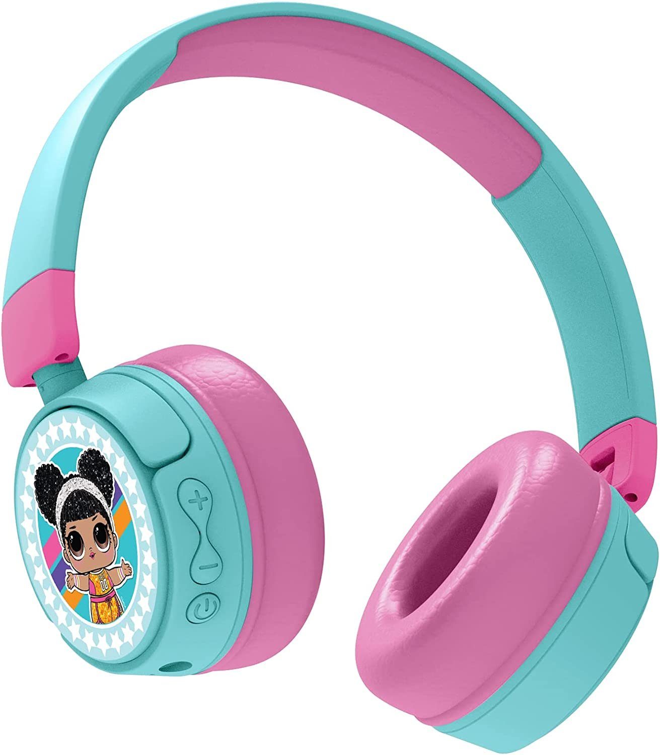 OTL L.O.L. Surprise ! Kopfhörer Bluetooth Lieferumfang 3,5-mm-Audio-Sharing-Kabel Bluetooth-Kopfhörer im Kinder (Bluetooth, enthalten)