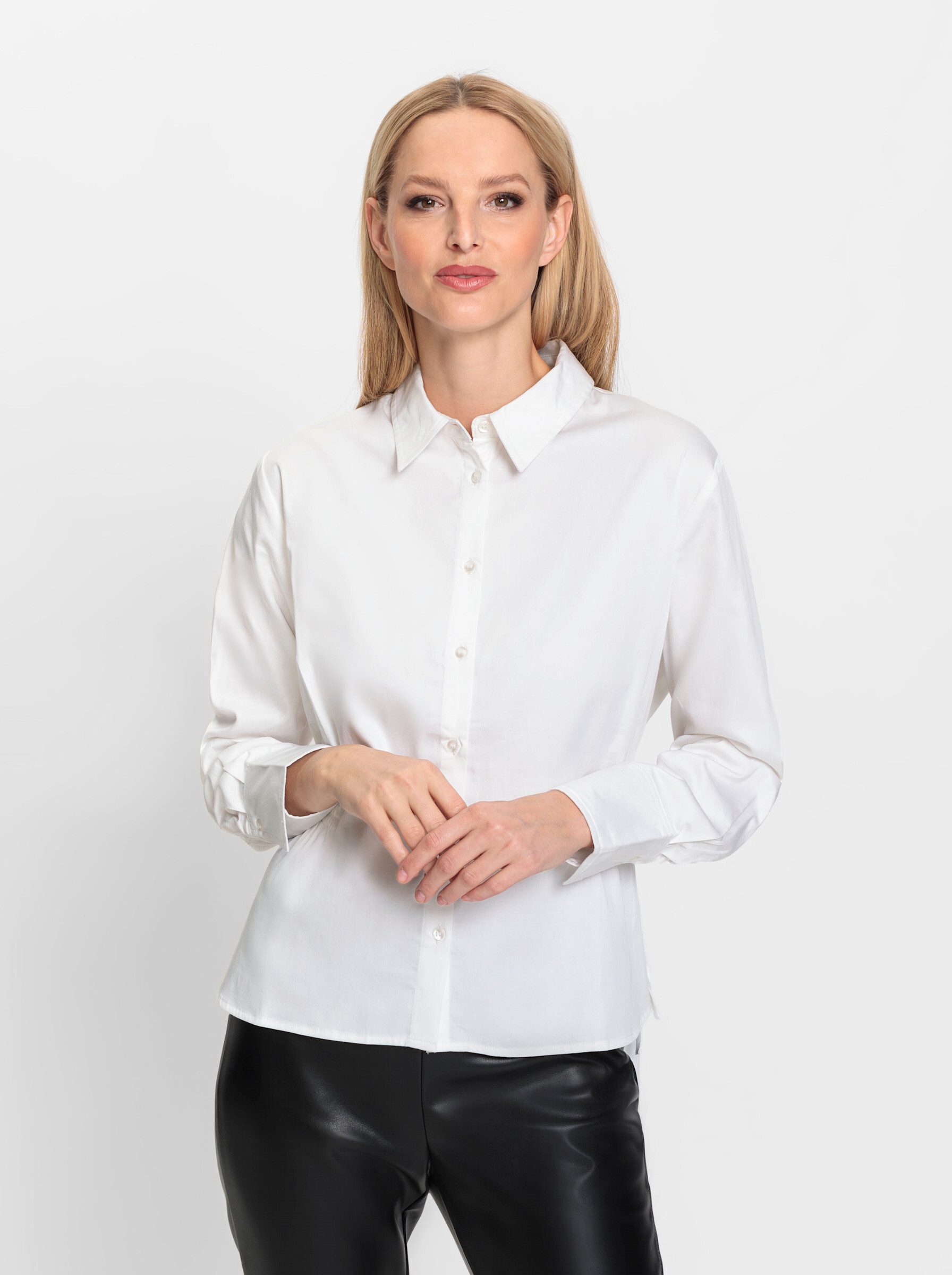 Klassische Bluse Bluse