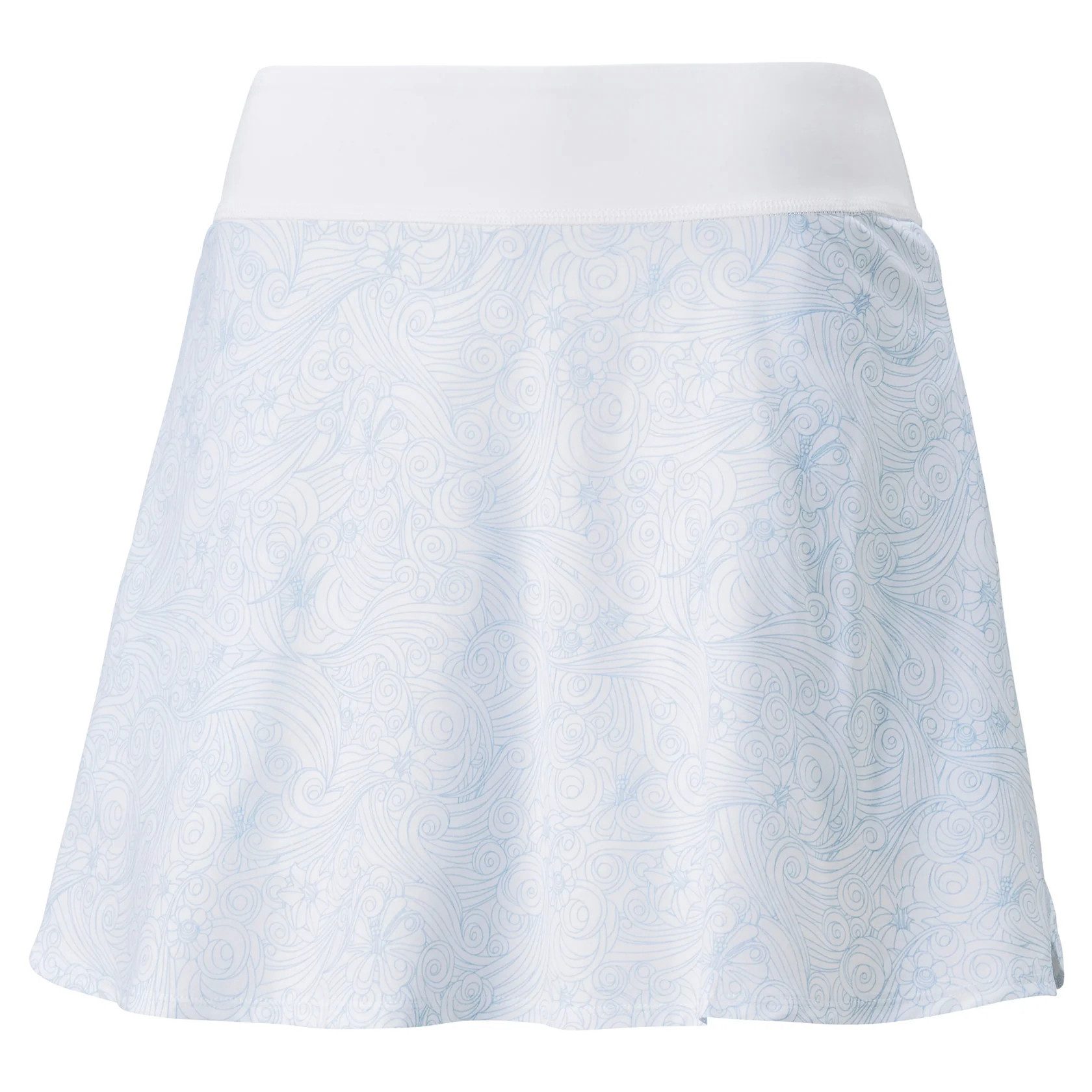 PUMA Skort Puma Golf Skort 'Gust o' Wind' Weiß/Blau Damen