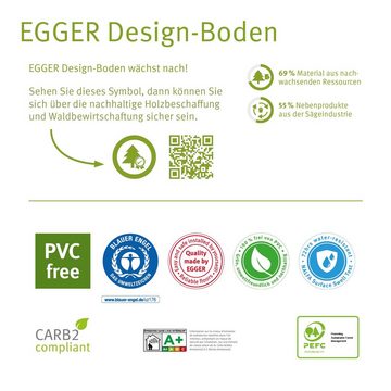 EGGER Designboden EGGER Designboden GreenTec EHD030 Waltham Eiche weiss, (7,5mm, 2,542m),Robust & Strapazierfähig