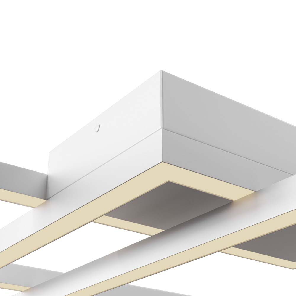 Maytoni LED Deckenleuchte, LED-Leuchtmittel fest verbaut, Warmweiß, Deckenlampe Deckenleuchte Wohnzimmerlampe LED Design