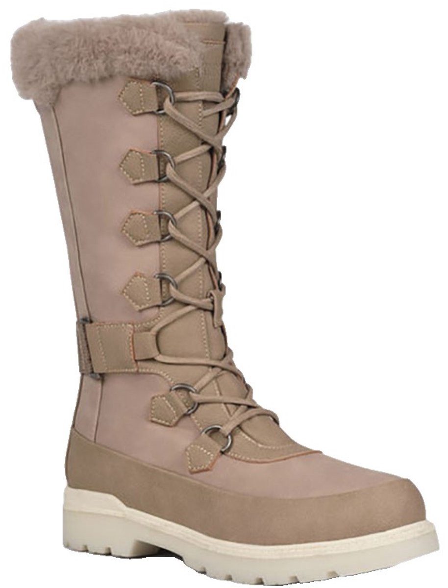 KIMBERFEEL® Schneeschuhe Adara Beige 38 (2-tlg)