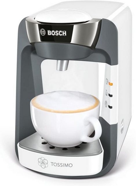 BOSCH Kapselmaschine Tassimo Suny Kapselmaschine Weiß Kaffeemaschine 1300 W TAS 3204