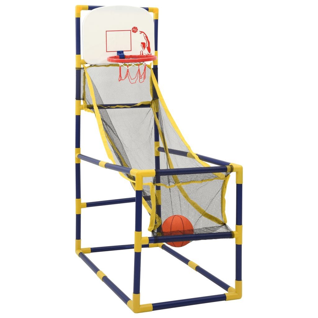 Basketballkorb Arcade Basketball Spielset mit Ball und Pumpe 45x86x127 cm