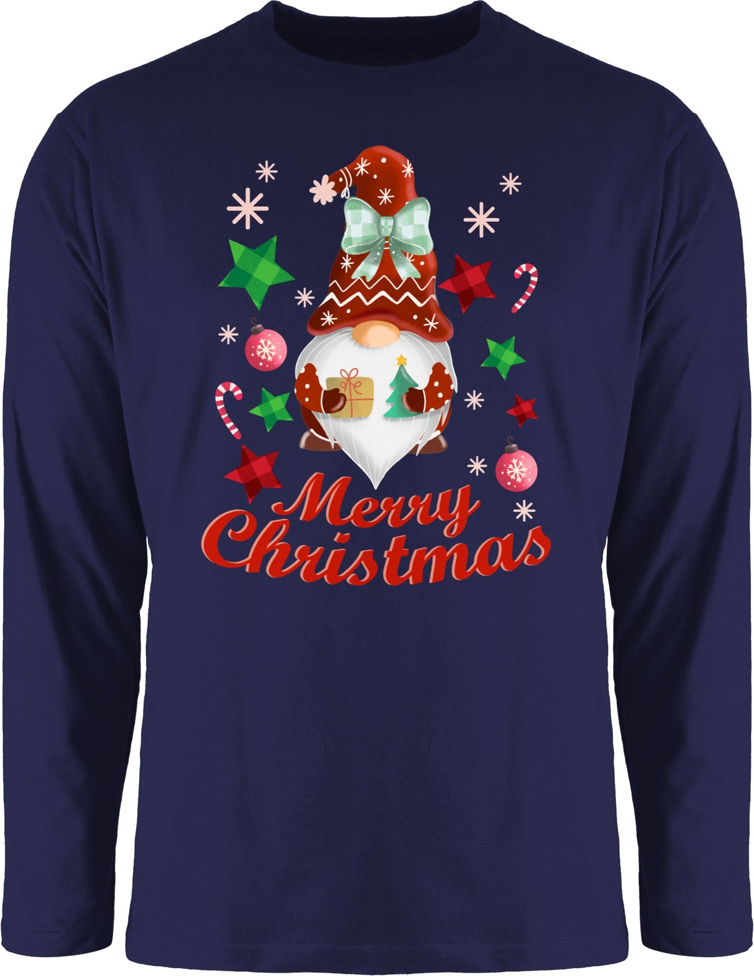 Shirtracer Rundhalsshirt Weihnachtlicher Wichtel I Weihnachtsmotiv günstig online kaufen