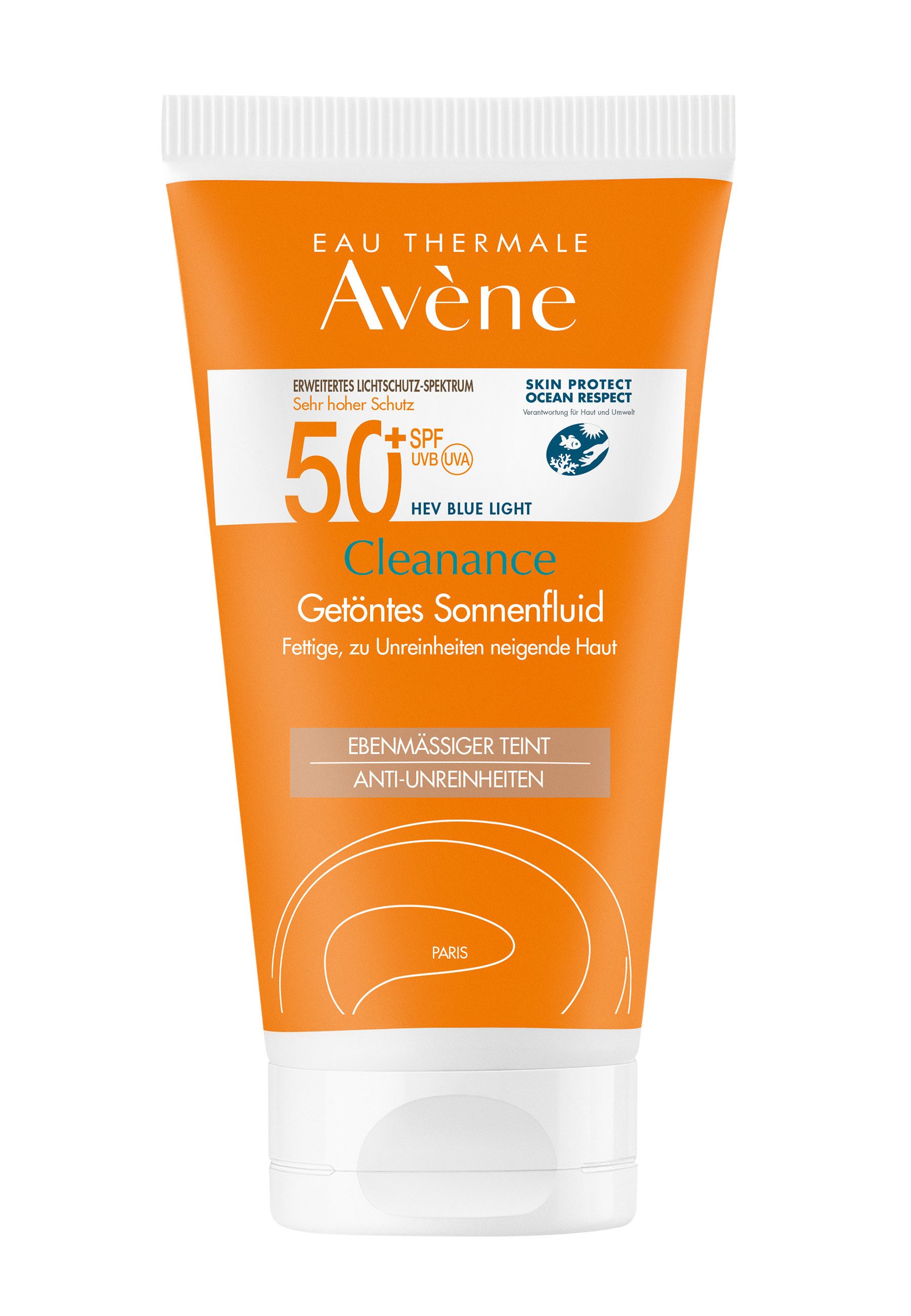 Avene Sonnenschutzfluid Cleanance Getöntes Sonnenfluid LSF 50+, 1-tlg.