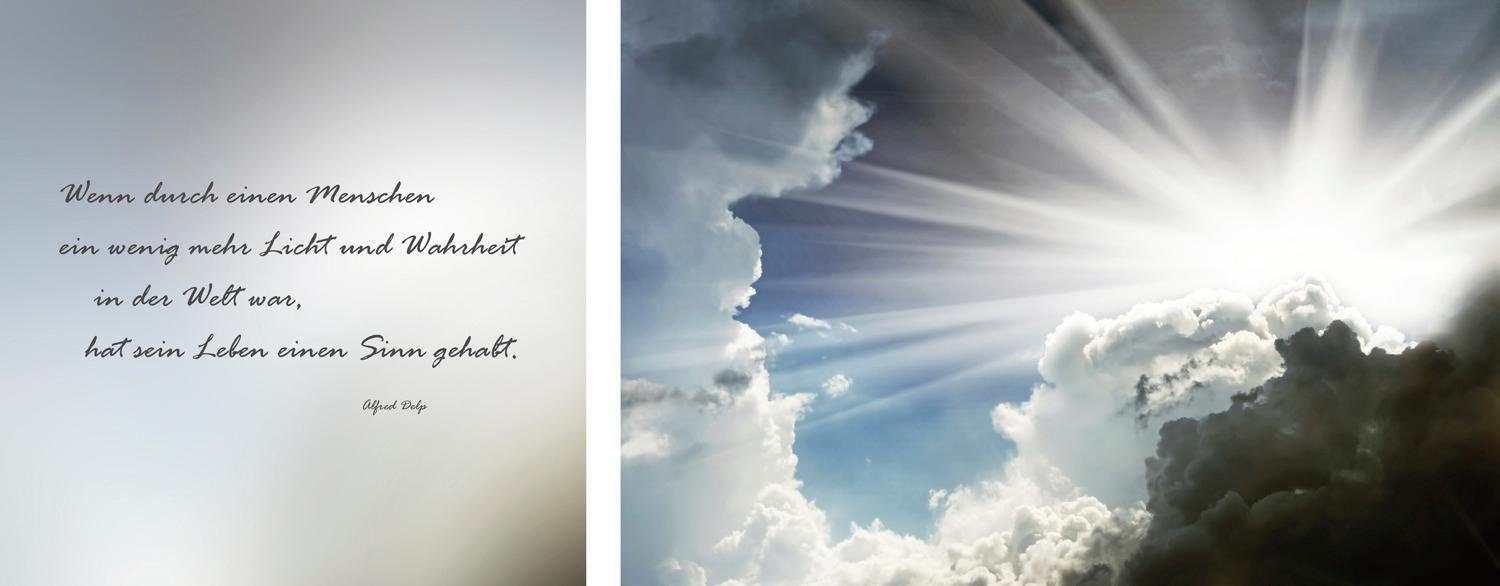 queence Leinwandbild Menschen, Himmel, Himmelsbilder, Kunst
