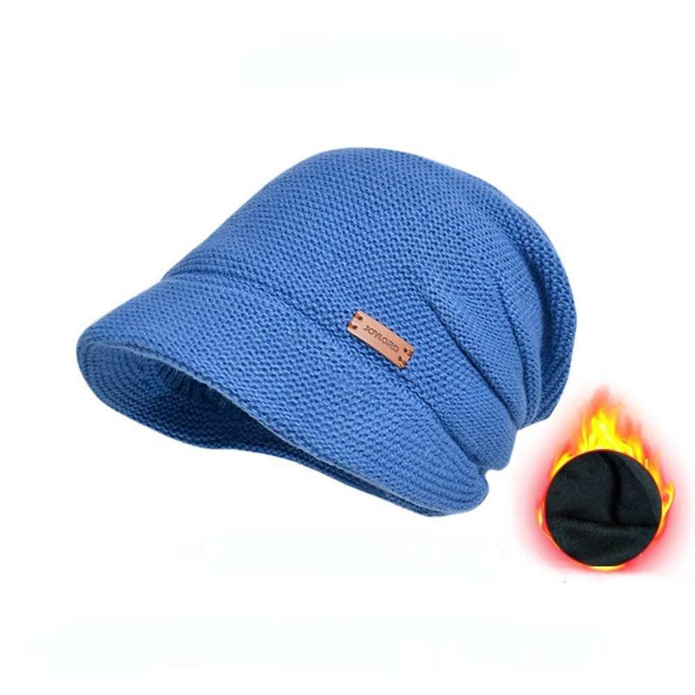 Blusmart Strickmütze Unisex Winter Modische Strickmütze günstig online kaufen